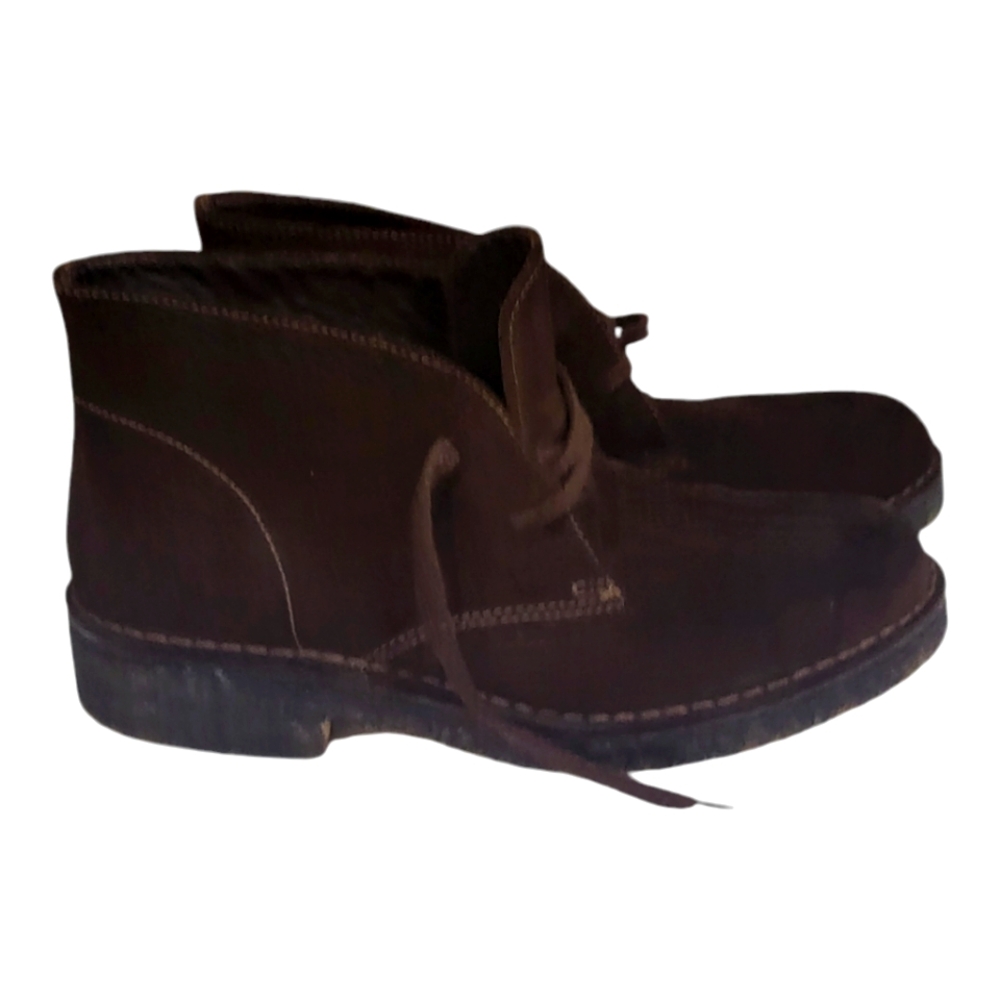 Clarks Men’s Round Toe Lace Up Ankle Desert Boots
